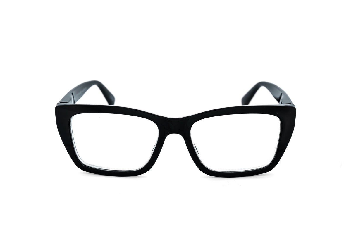 Boléro Isolde — Oversized Cat-Eye Reading Glasses-5