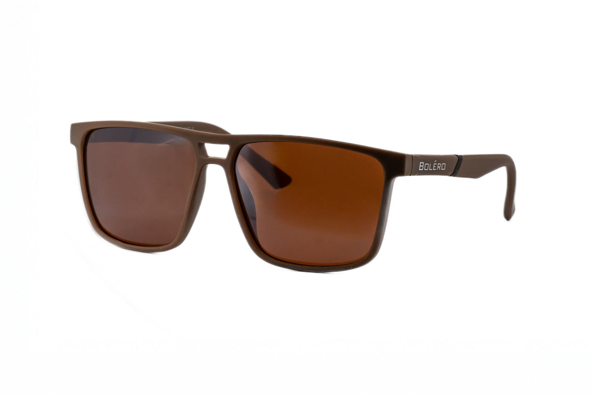 Boléro Jaxon — Flat-Top Square Polarized Sunglasses-1