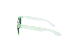 Boléro Lumo — Translucent Pink Classic Square Kids Sunglasses-6