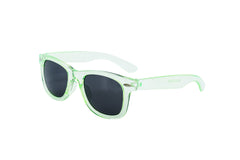 Boléro Lumo — Translucent Pink Classic Square Kids Sunglasses-4