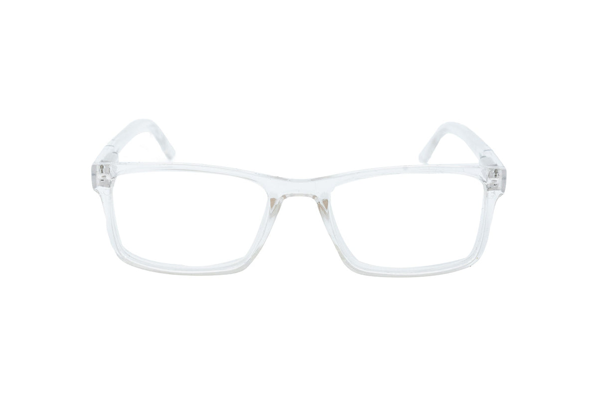 Boléro Marcino — Clear Rectangular Reading Glasses-2