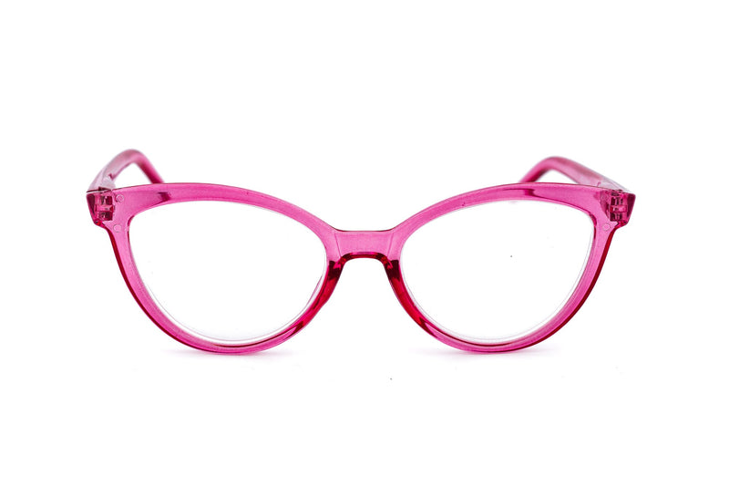 Boléro Marenza — Pink Cat-Eye Reading Glasses-2