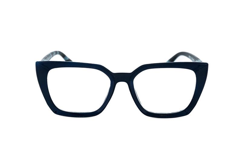 Boléro Midnight — Oversized Cat-Eye Reading Glasses-2