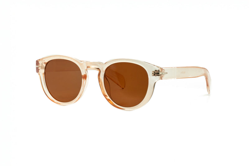 Boléro Nico — Retro Round Sunglasses-5