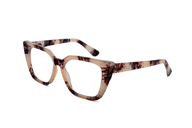 Boléro Noctelle — Oversized Cat-Eye Reading Glasses-1