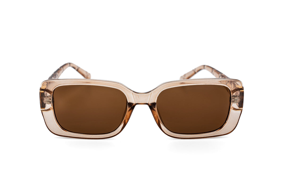 Boléro Odette — Quilted Rectangular Sunglasses-5