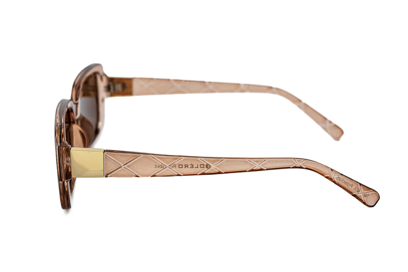 Boléro Odette — Quilted Rectangular Sunglasses-6