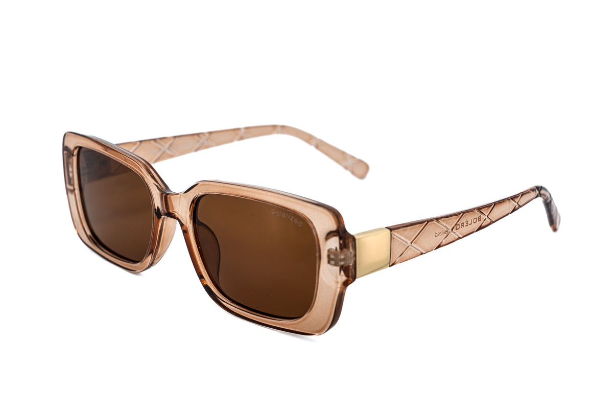 Boléro Odette — Quilted Rectangular Sunglasses-4