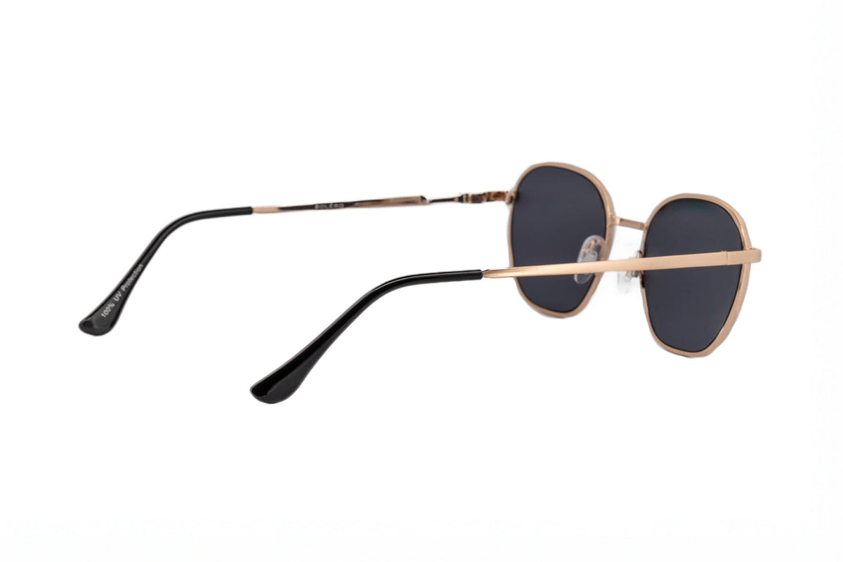Boléro Onyx — Hexagonal Sunglasses-4