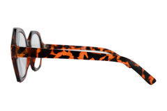 Boléro Saffron — Oversized Geometric Reading Glasses-3