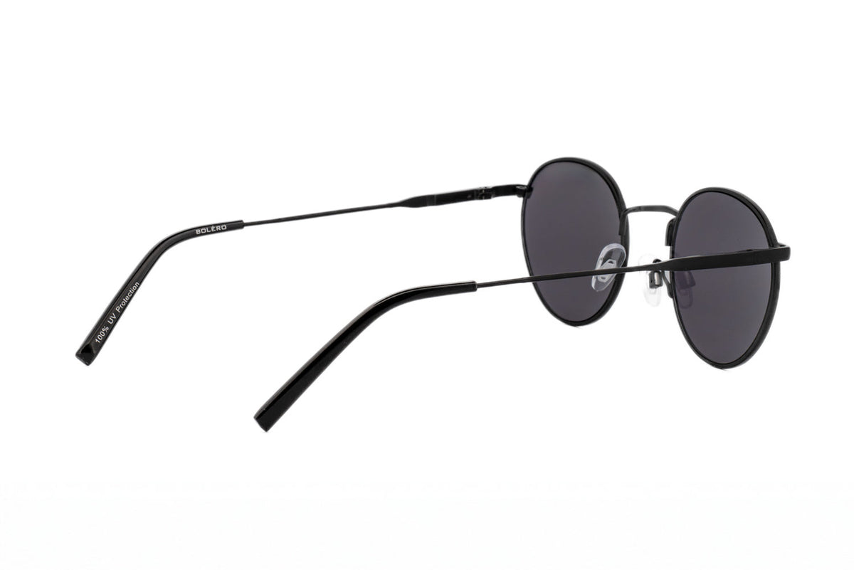 Boléro Sage — Round Metal Sunglasses-4