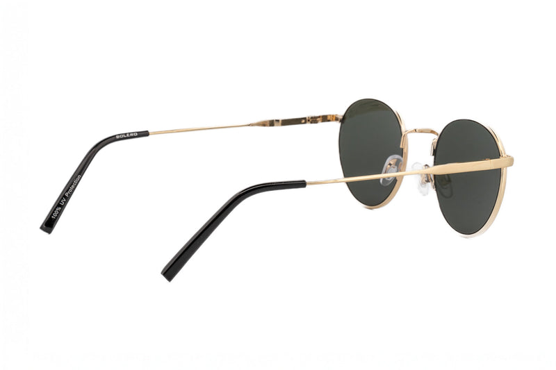 Boléro Sage — Round Metal Sunglasses-16