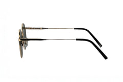 Boléro Sage — Round Metal Sunglasses-15