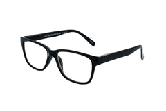 Boléro Silvano — Classic Black Rectangle Reading Glasses-1