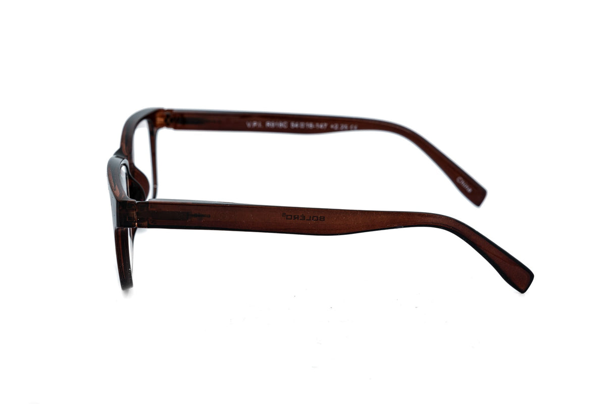 Boléro Silvano — Classic Black Rectangle Reading Glasses-6