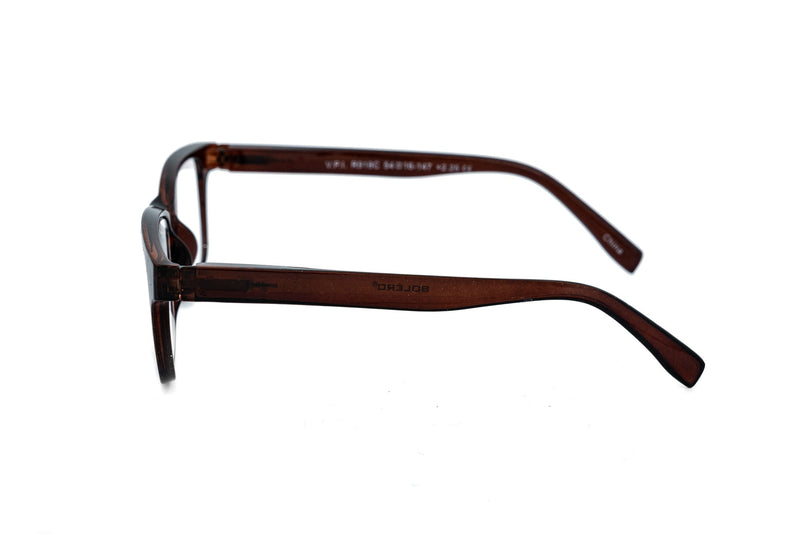 Boléro Silvano — Classic Black Rectangle Reading Glasses-6