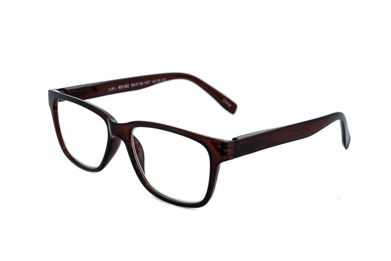Boléro Silvano — Classic Black Rectangle Reading Glasses-4