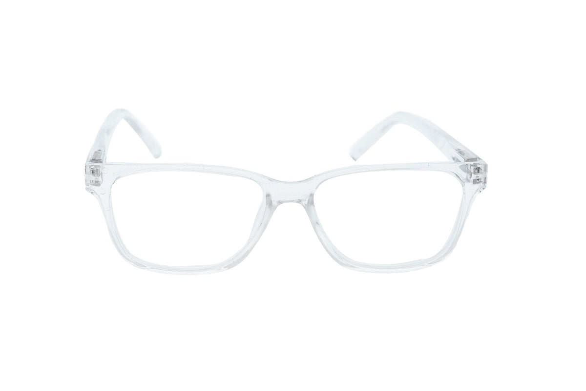 Boléro Silvano — Classic Black Rectangle Reading Glasses-8