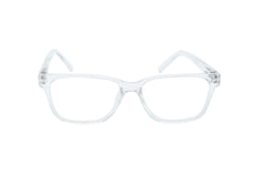 Boléro Silvano — Classic Black Rectangle Reading Glasses-8