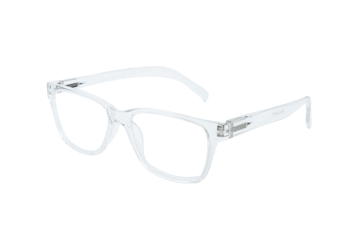 Boléro Silvano — Classic Black Rectangle Reading Glasses-7