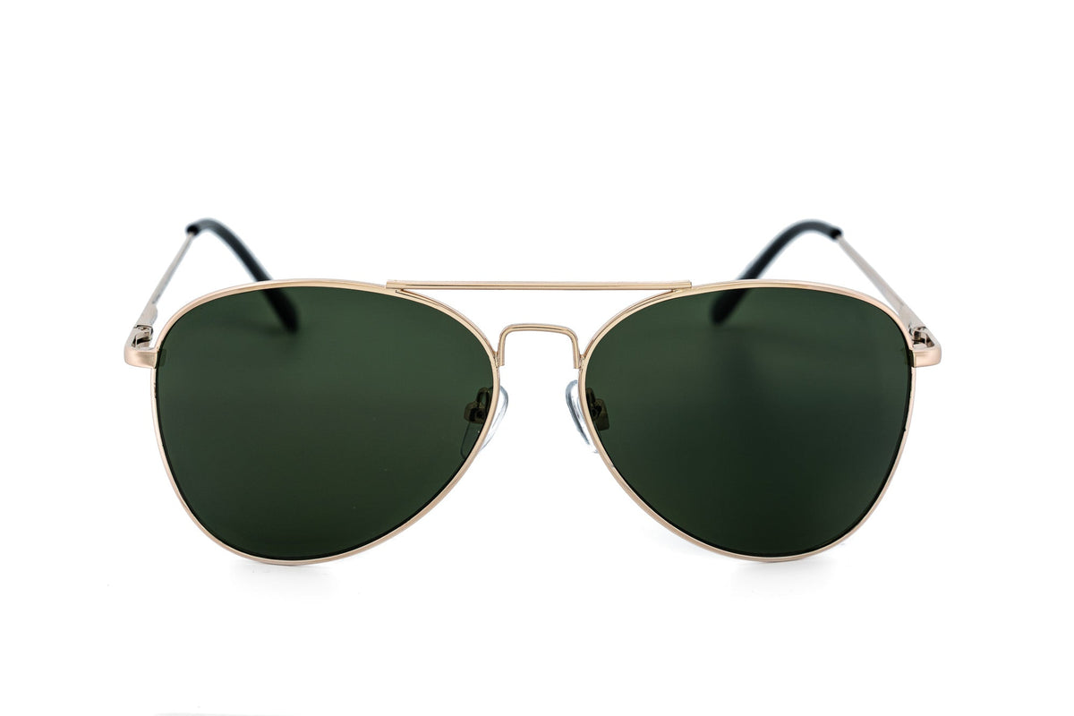 Boléro Solenza — Gold Aviator Sunglasses-5