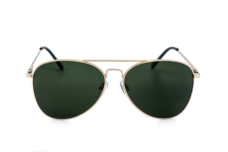 Boléro Solenza — Gold Aviator Sunglasses-5