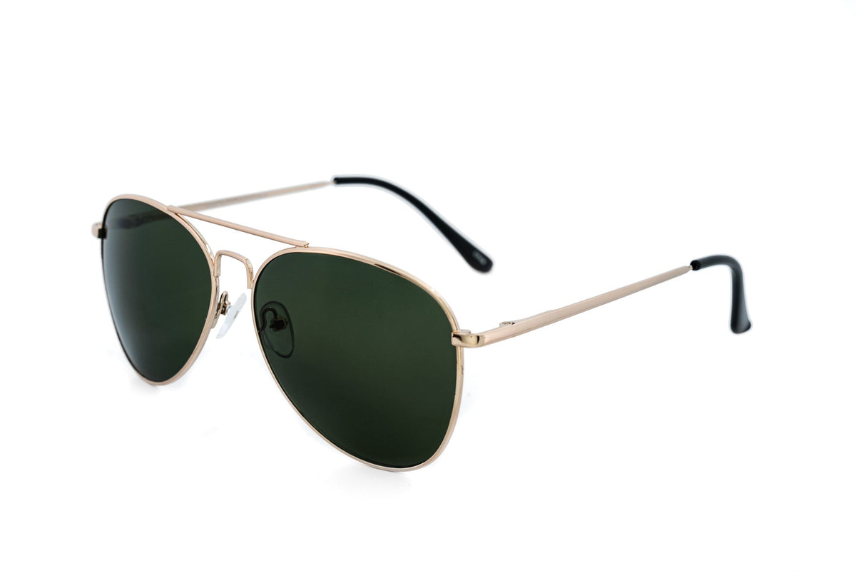 Boléro Solenza — Gold Aviator Sunglasses-4