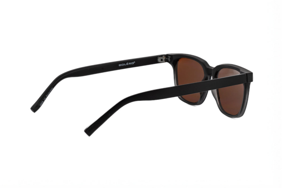 Boléro Vale — Black Classic Square Sunglasses-16