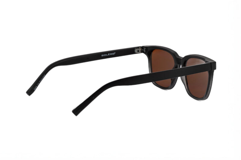 Boléro Vale — Black Classic Square Sunglasses-16