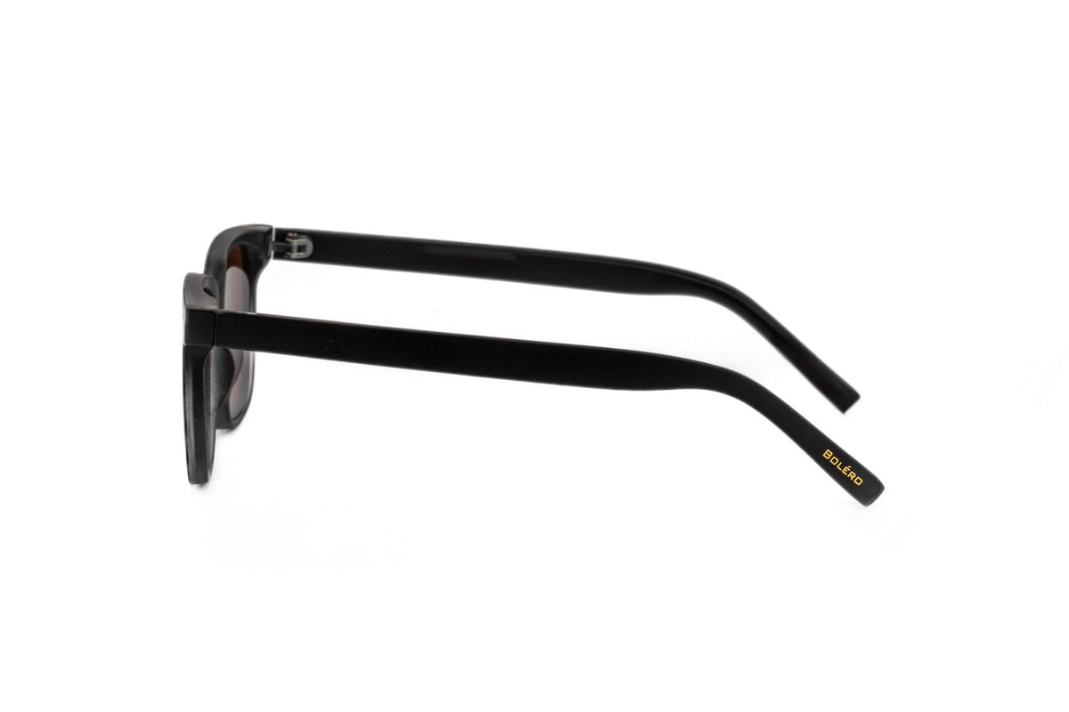 Boléro Vale — Black Classic Square Sunglasses-15