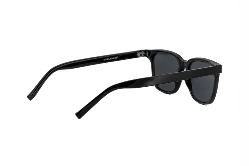Boléro Vale — Black Classic Square Sunglasses-4