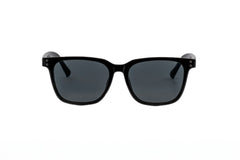 Boléro Vale — Black Classic Square Sunglasses-2