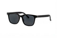 Boléro Vale — Black Classic Square Sunglasses-1