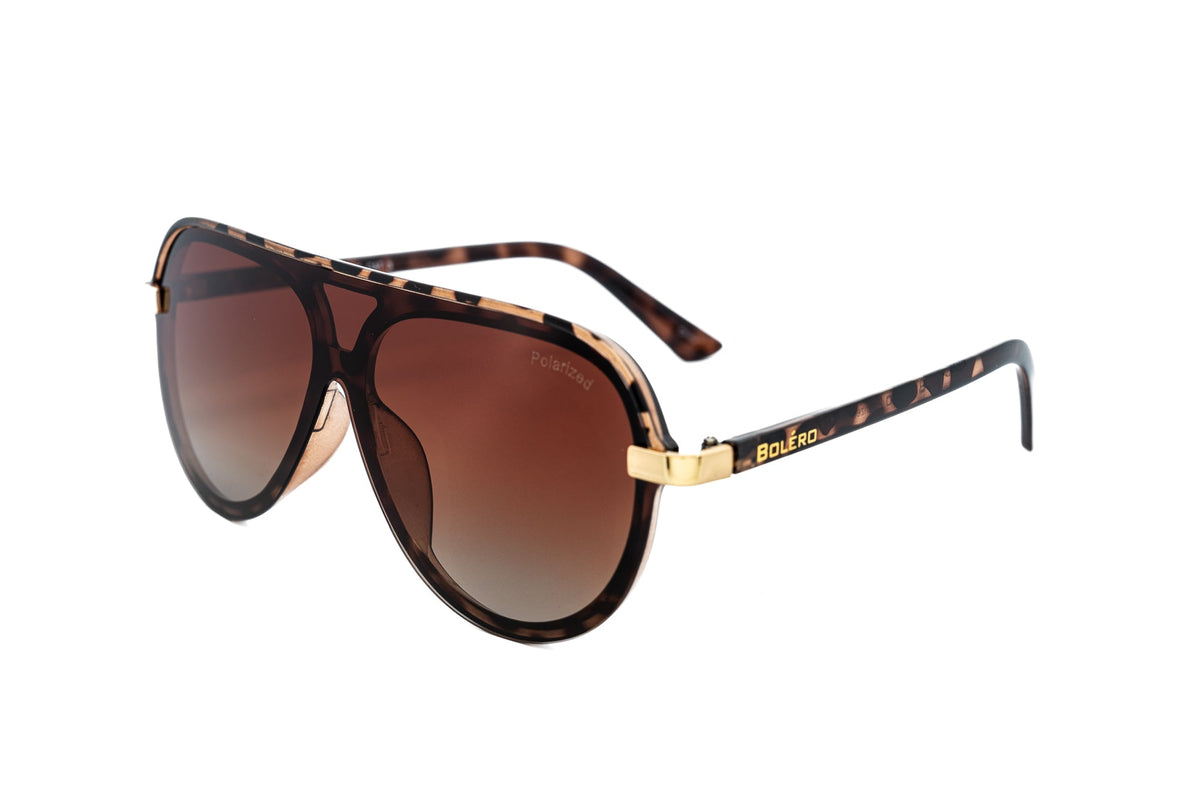 Boléro Veyro — Oversized Aviator Polarized Sunglasses-4