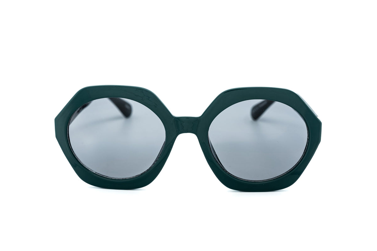 Boléro Virelle — Oversized Geometric Sunglasses-11