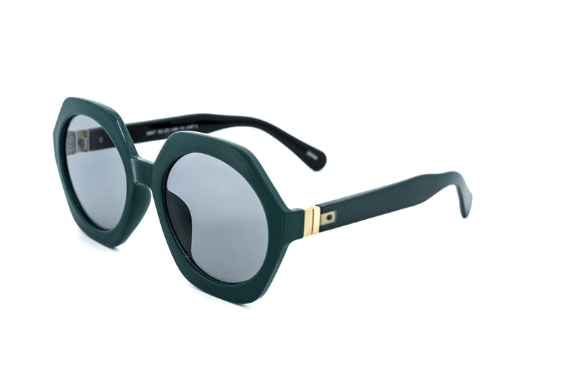 Boléro Virelle — Oversized Geometric Sunglasses-10