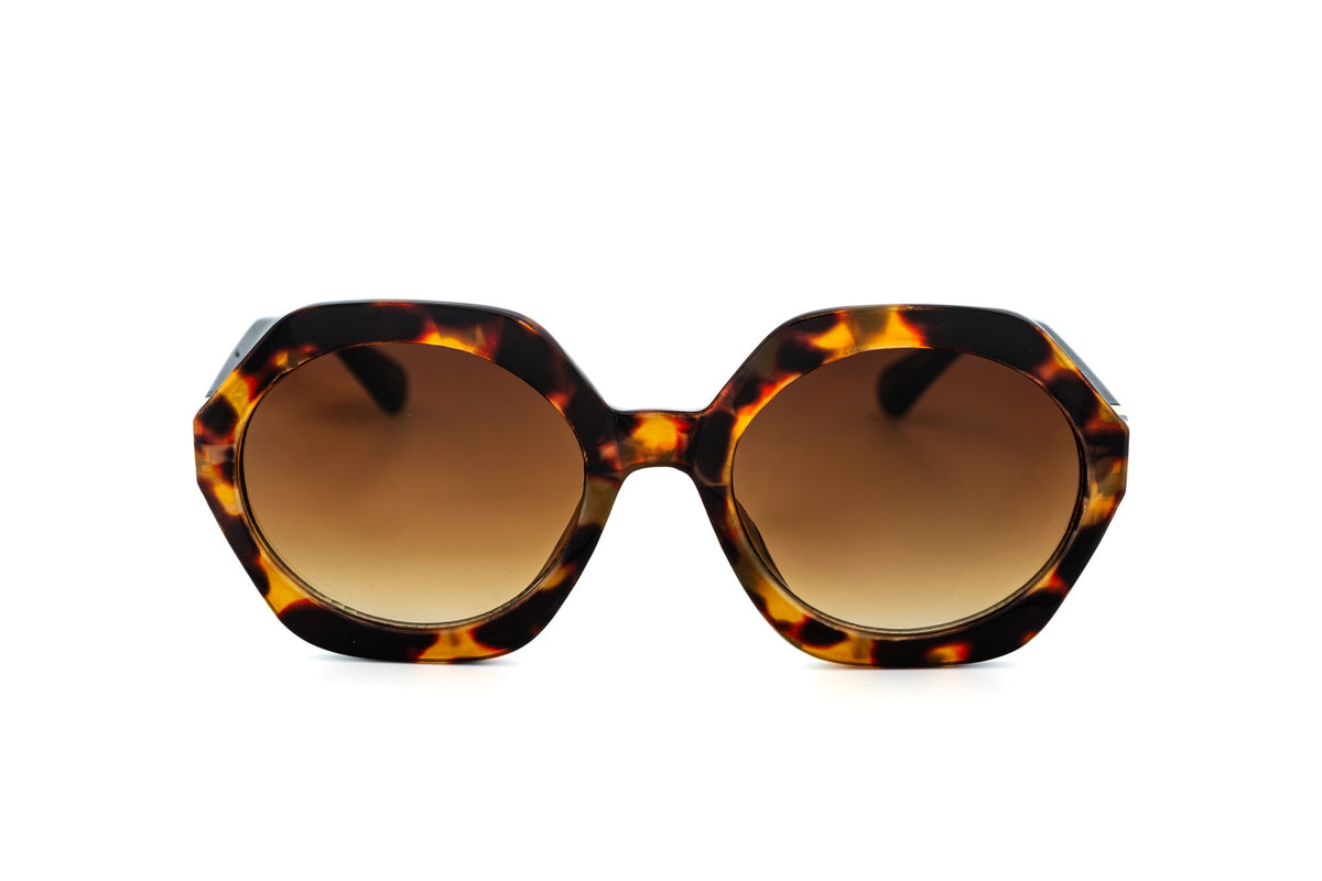 Boléro Virelle — Oversized Geometric Sunglasses-5