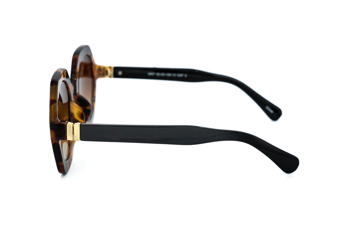 Boléro Virelle — Oversized Geometric Sunglasses-6