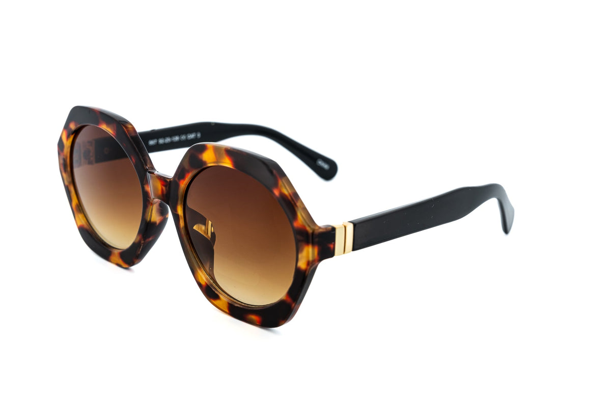 Boléro Virelle — Oversized Geometric Sunglasses-4
