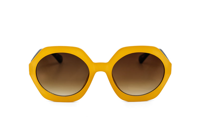 Boléro Virelle — Oversized Geometric Sunglasses-8