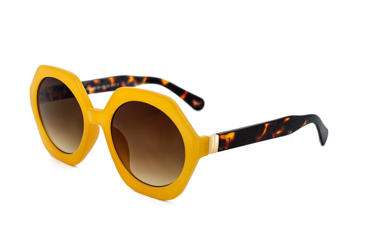 Boléro Virelle — Oversized Geometric Sunglasses-7