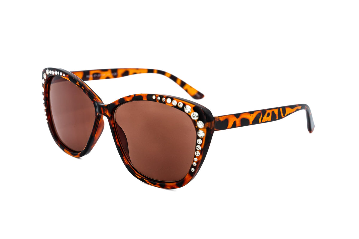Boléro Vivienne — Rhinestone Cat-Eye Sun Readers-7
