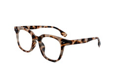 Boléro Wexley — Pink Tortoise Oversized Reading Glasses-4