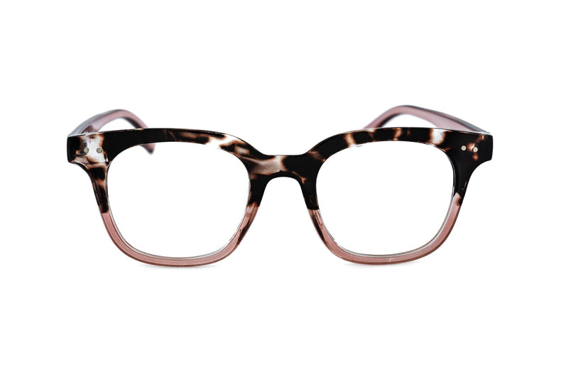 Boléro Wexley — Pink Tortoise Oversized Reading Glasses-2