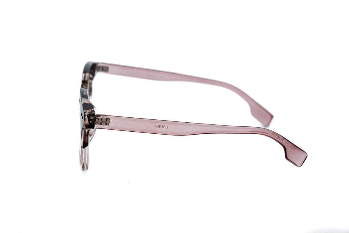 Boléro Wexley — Pink Tortoise Oversized Reading Glasses-3