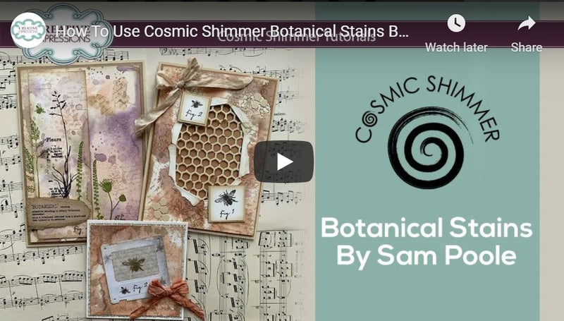 Cosmic Shimmer Sam Poole Botanical Stains 60ml-29