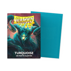 Dragon Shield Sleeves - Matte Standard (Turquoise)-1