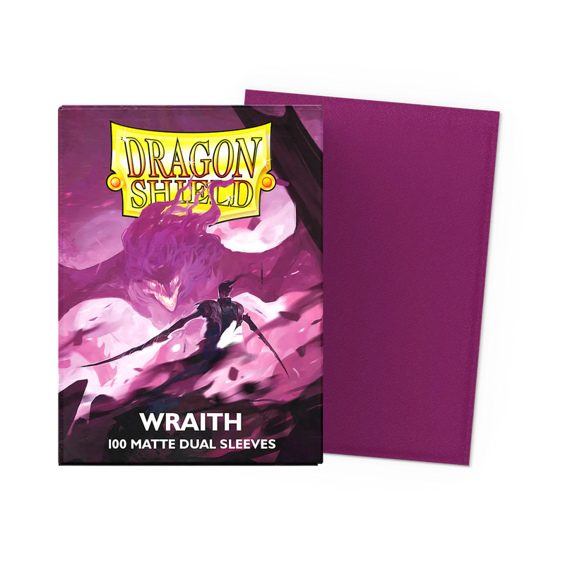 Dragon Shield Sleeves - Matte Dual Standard (Wraith)-1