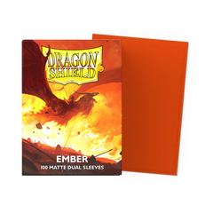 Dragon Shield Sleeves - Matte Dual Standard (Ember)-1
