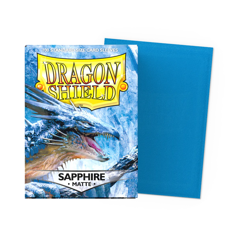 Dragon Shield Sleeves - Matte Standard (Sapphire)-1